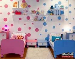 الوان غرف نوم اطفال وديكورات دهانات اوض حديثة للاطفال قصر الديكور