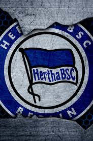 If you like watching german football. Download Wallpaper Wallpaper Sport Logo Football Hertha Berlin Section Sports In Resolution 640x960
