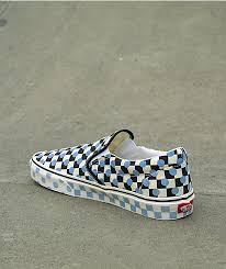 Check spelling or type a new query. Vans Slip On Uv Ink Black White Checkerboard Skate Shoes Zumiez