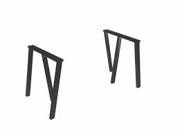 Marlene Metal Trestle Table Leg In 2020 Trestle Table Legs Table Legs Trestle Table