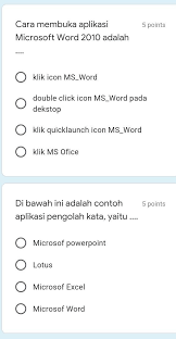 Aplikasi Pengolah Kata Adalah Brainly