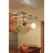 Maybe you would like to learn more about one of these? Zojila Amazon Ceiling Mount Pot Rack And Shelf Wayfair