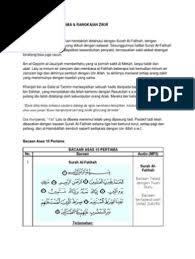 Bacaan bertajwid oleh ustaz nasrin. Bacaan Asas 10 Pertama Darussyifa
