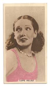 Lupe Vélez cinema card