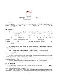 Read more model hotarare aga / decizie asociat unic distribuire dividende. Model Statut Srl Cod 023
