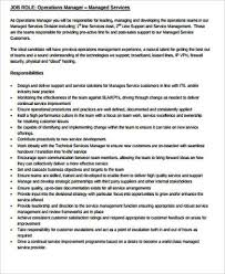 For information about job openings, please visit the search/apply for jobs page. Free 13 Service Manager Job Description Samples In Ms Word Pdf