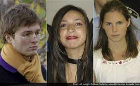 The european court of human rights said italian authorities failed to provide amanda knox, pictured in 2015, with a lawyer and a professional interpreter during police questioning over the death of her flatmate, meredith kercher. Italy Clears Amanda Knox And Raffaele Sollecito Of Meredith Kercher Murder