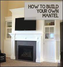 How To Build Your Own Fireplace Mantel Sunlit Spaces Diy Home Decor Holiday And More Home Fireplace Home Home Remodeling