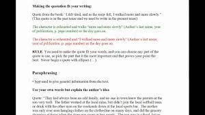 If the quotation contains less than 40 words, the quotation (enclosed by double quotation marks) is part of the sentence in. Apa Formatting Citations And Quotations Part 2 Mp4 Youtube