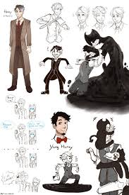 Bendy And The Ink Machine Henry S Doodles By Sky Lia Bendy And The Ink Machine Cartoon Drawings Cute Drawlings