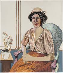 See images from the exhibit 'Benny Andrews: Trouble'