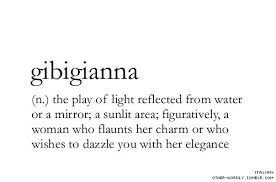 Gibigianna Unusual Words Cool Words Word Definitions