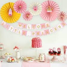 Long ago people began to put holly in their homes during the dark cold winters. Unomor Baby Shower Decorations Girls Welcome Little Princess Banner With 6 Paper Fans For Baby Girl Shower Party Decoration Pink Amazon Co Uk Kitchen Home