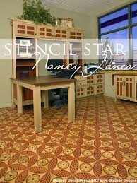 Pin By Royal Design Studio Stencils On Stenciled Painted Floors Stenciled Floor Painted Floors Flooring
