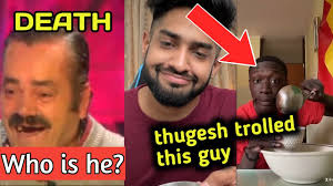 In one of his videos, a man. Thugesh Trolled The Instagram Viral Black Boy Khaby Lame Viral Meme Template Owner Died Khaby Lame Youtube