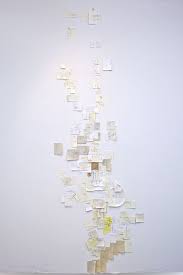 Installation Piece By Nobutaka Aozaki From Here To There 2012 Questions Various Pens And Paper 10 X 3 2 Dim Map Art Conceptual Artist Conceptual Art