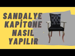 Koltuk Kapitone Nasil Yapilir