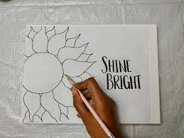You will see the drawing and canvas is the same size. 2 Easy Ways To Transfer A Drawing From Paper To Canvas