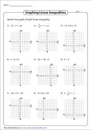 The worksheet is an assortment of 4 intriguing pursuits that will enhance your kid's knowledge and abilities. Graphing Linear Inequalities Worksheets