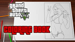 The best free gta coloring page images download from 44. Gta 5 Coloring Book Youtube