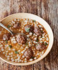 Maybe you would like to learn more about one of these? Moroccan Lamb Meatball Couscous Soup Williams Sonoma Taste Moroccan Lamb Meatballs Lamb Recipes Moroccan Lamb