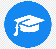 Education icons to download | png, ico and icns icons for mac. White Graduation Cap Illustration Higher Education School Learning Computer Icons Literary Style Blue Angle Png Pngegg