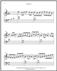 The free audiospeedchanger.com online tool changes the playback speed (tempo) and the key (pitch) of music independently. The Pachelbel Canon In D For Beginners Free Printable Sheet Music