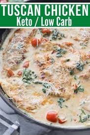 Creamy Tuscan Chicken Recipe Keto Low Carb Recipe Creamy Tuscan Chicken Recipe Creamy Tuscan Garlic Chicken Garlic Chicken Recipes