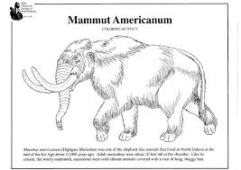 Cartoons, ice age, woolly, mammoth. Coloring Page American Mammoth Free Printable Coloring Pages Img 7956