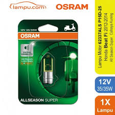 Ganti lampu led honda beat esp danusyakti via danusyakti.com. Jual Osram Lampu Depan Motor Honda Beat Fi 2012 2014 62337als All Season Super Mampu Menembus Hujan Kabut Gerimis