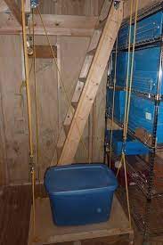 Three of the super struts are used to secure the vertical movement while the other one is used to suspend the hoist. 7 Diy Home Elevators Projects Do It Yourself Easily