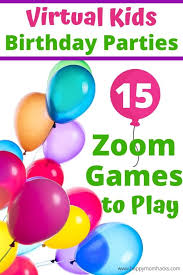 Virtual birthday party games for adults. 15 Best Games To Play On Zoom With Kids Happy Mom Hacks