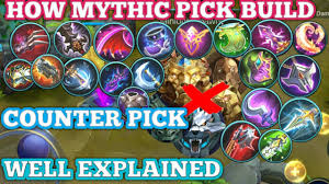How Mythic Build Item And Newbie Dont Counter Buil 101 Mobile Legends