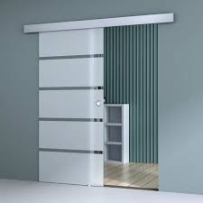Porte coulissante verriere verre opaque. Porte Coulissante Interieur 90 X 205cm Sogood Amalfi Ts11 900 Verre De Securite Avec Bandes Opaques Et Poignee Ronde Cdiscount Bricolage