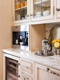Internationally Inspired Dream Kitchen Coffee Bars In Kitchen Kitchen Beverage Center Built In Coffee Maker