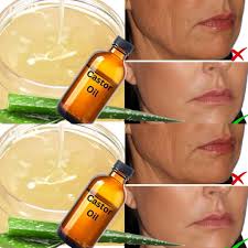 Anti-aging skincare with vera and castor oil