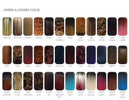 Zury Sis Color Chart