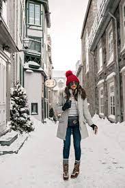 Weekend Getaway In Quebec City Olivia Jeanette Winter Fashion Cold Cold Weather Outfits Winter Winter Travel Outfit