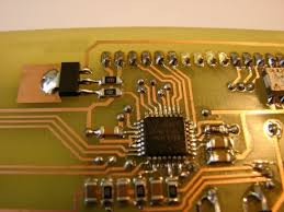 easy vias on homemade double sided pcbs