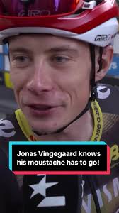 Jonas Vingegaard Mustache