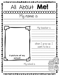 How To Easily Get Students Interested In Writing In Writing Writing Standards All About Me Book
