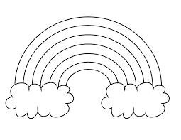 Set off fireworks to wish amer. Free Printable Rainbow Coloring Pages For Kids