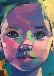 Jessica Miller Paintings Half Hour Portrait Portrait Painting Portrait Art Abstract Portraits