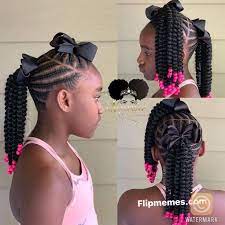 Beautiful Hairstyle For Kids Fashion And Style Flipmemes Kids Braided Hairstyles Black Kids Hairstyles Natural Hairstyles For Kids
