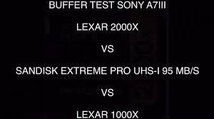Based on 2,403 user benchmarks for the lexar jumpdrive p10 and the sandisk extreme, we rank them both on effective speed and value for money against the best 639 usbs. Buffer Test Lexar 2000x Vs Sandisk Extreme Pro Uhs I Vs Lexar 1000x Youtube