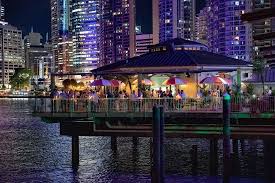 Mr Percival S Is Brisbane S Stunning Octagonal Overwater Bar Jutting Out Over The River In Prime Position At The Howard Smith Over The River Brisbane River Bar