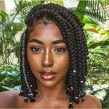 Pin By Lisa Farh On Box Braids Twist Dread Short Box Braids Bob Braids Hairstyles Box Braids Hairstyles
