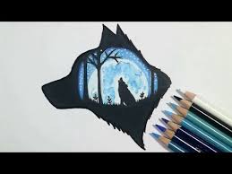 You can view the short version here: Wolf Drawing Colored Pencil Youtube