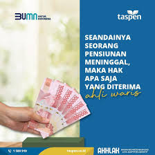 Pembayarannya sampai pada saat peserta pensiun sesuai dengan peraturan dana pensiun janda/duda: Taspen Sobattaspen Jika Seorang Pensiunan Meninggal Facebook