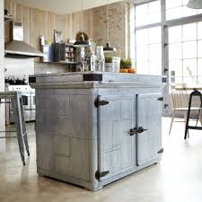 toby kitchen island in zinc kitchen